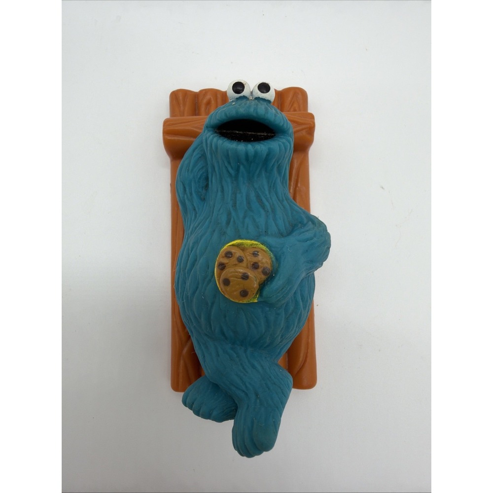 Vintage Jim Henson Cookie Monster Figure Floating Toy